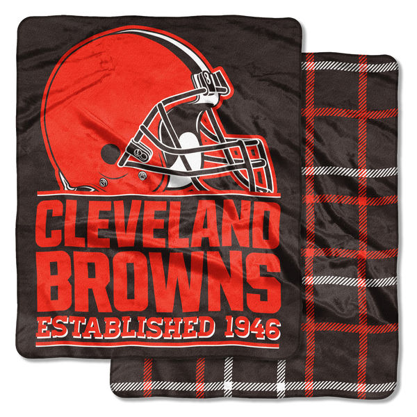 Cleveland Browns 50″ x 60″ Home Field Double Sided Cloud Blanket